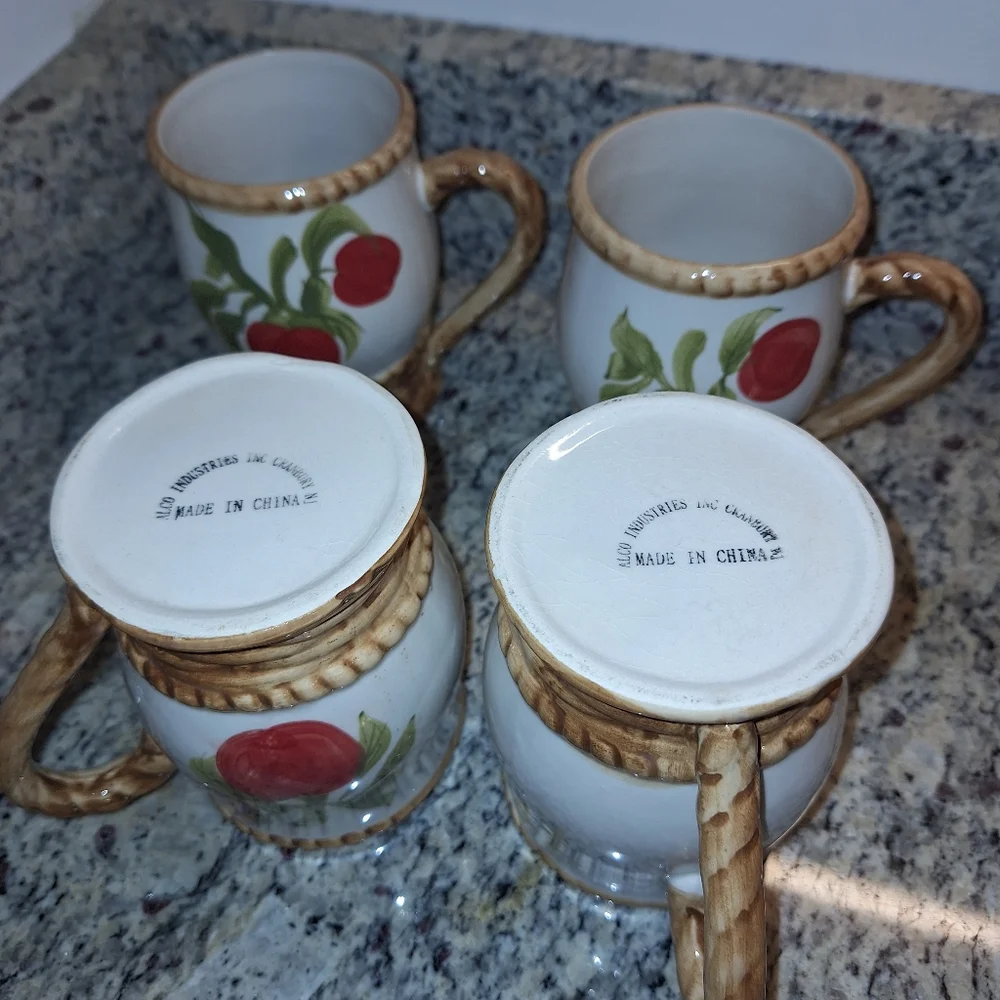 Alco Industries Inc mugs china hand